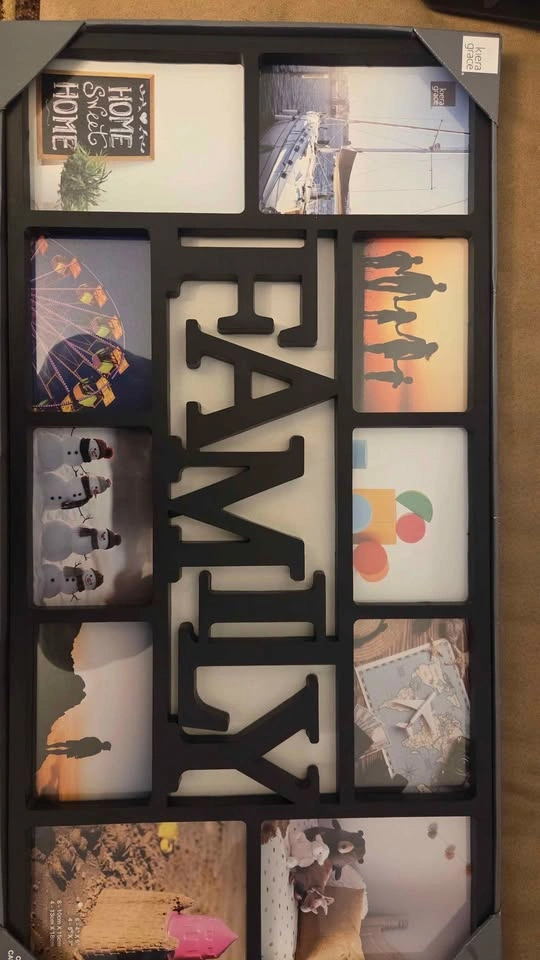 Kiera Grace Family 10-Opening Decorative Wall Collage Frame - photo 2