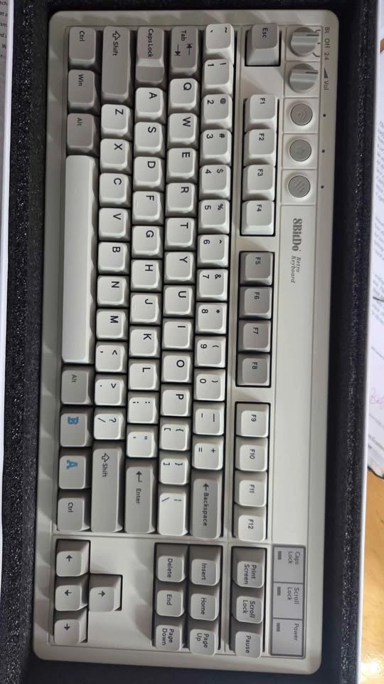 8Bitdo 87 Keys Retro Mechanical Keyboard - photo 3