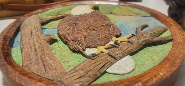 Eagle Wood Carving - photo 4