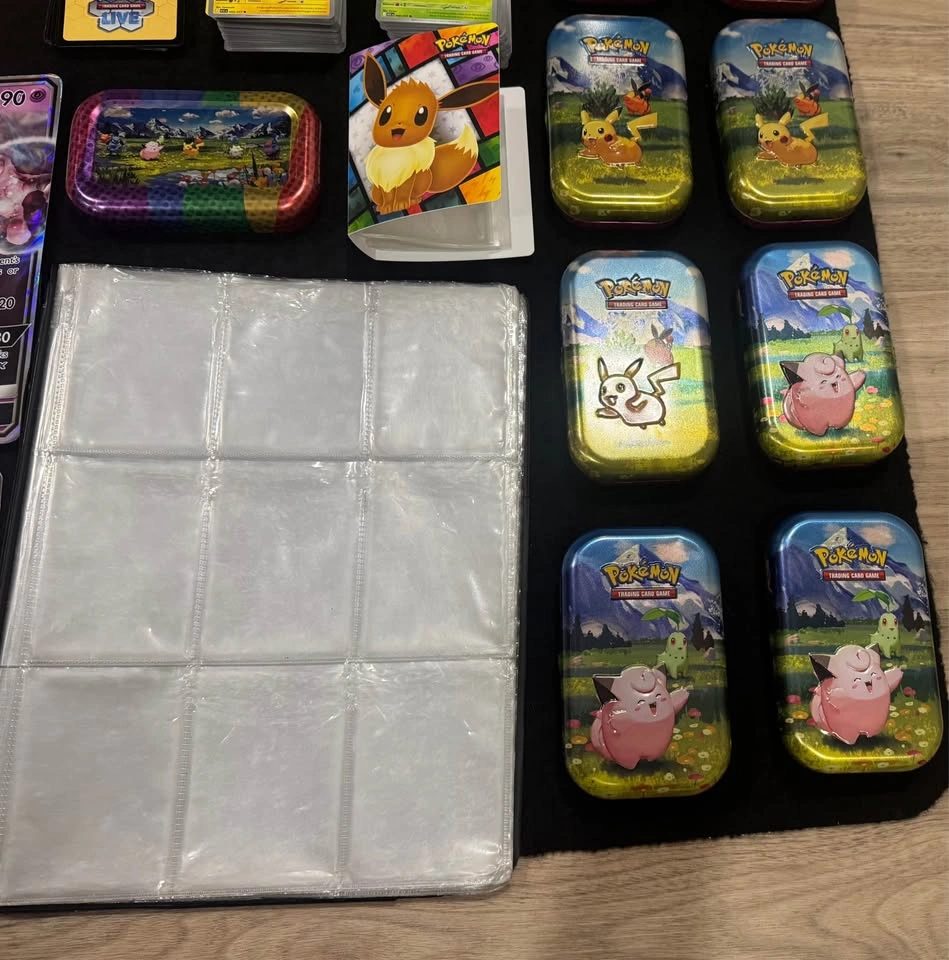 Pokemon Collection Lot - 700+ Cards, Tins, Binders & More - photo 4