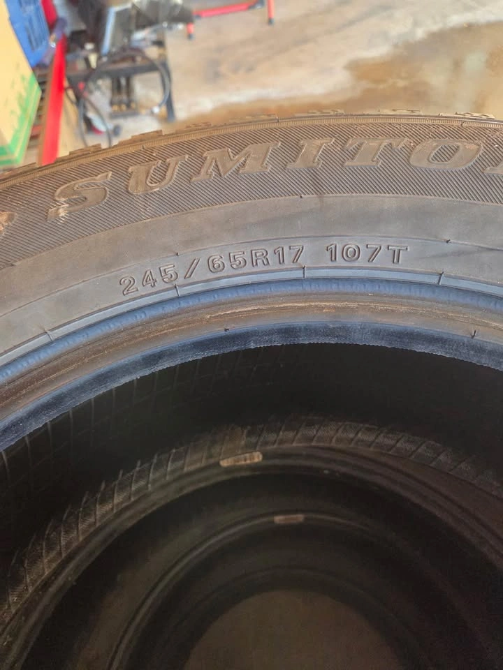 4 Sumitomo Studded Winter Tires 245/65R17 - photo 2