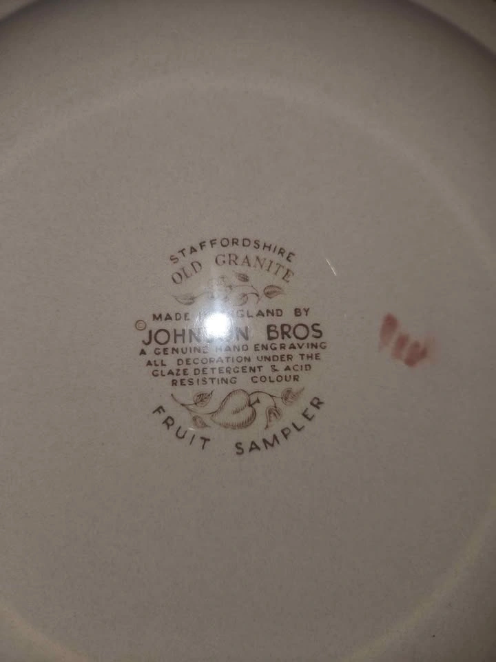 Johnson Brothers "Fruit Sampler" Porcelain Dishes - photo 2