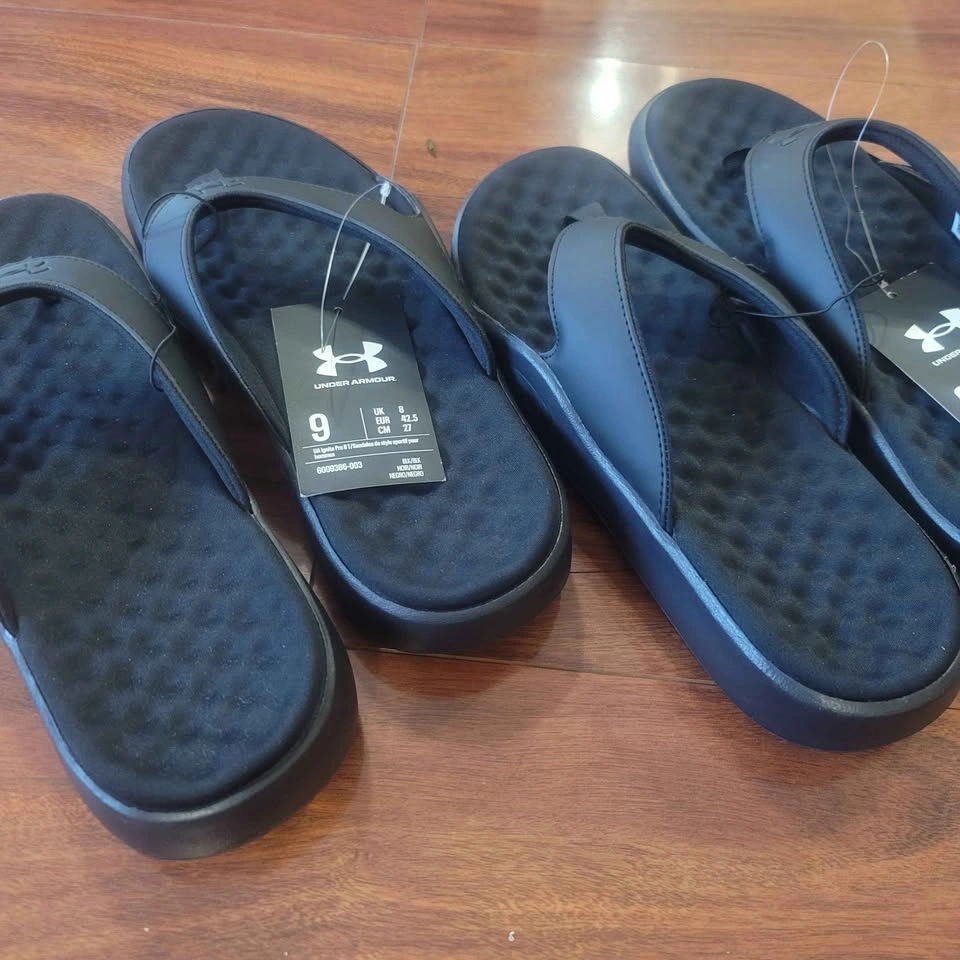 Mens Slides Black Size 9 Brand New - photo 2