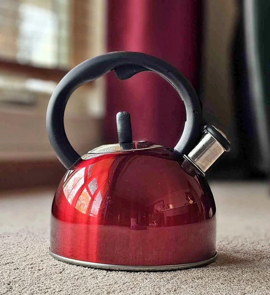 Cuisinart Red Whistling Teakettle