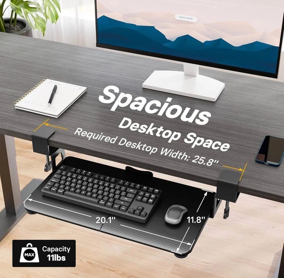 Under Desk Keyboard Tray - photo 4