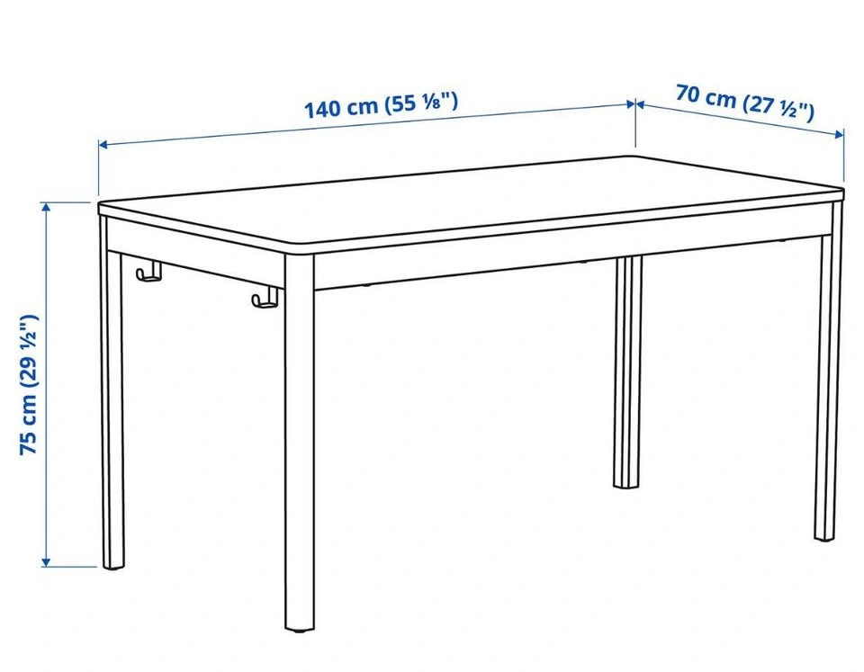 IKEA IDASEN TABLE - photo 5
