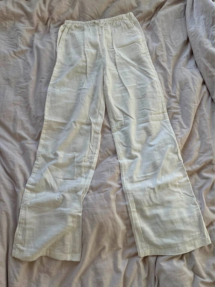 Brand new Linen blend pants