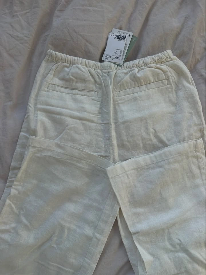 Brand new Linen blend pants - photo 3