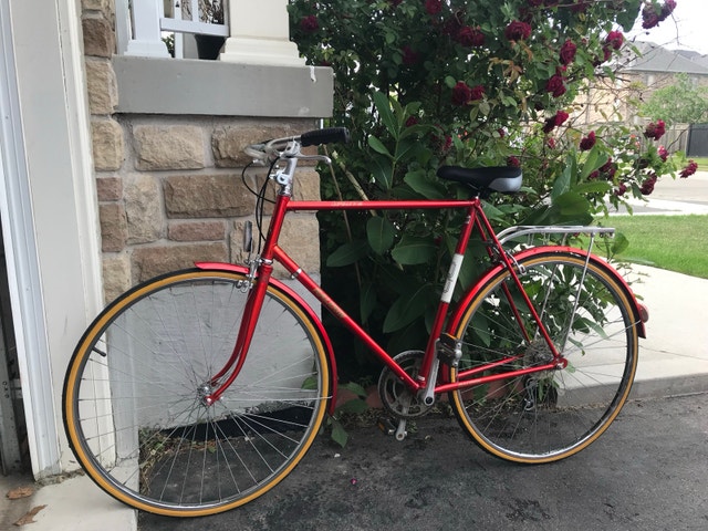 Vintage Raleigh road bike