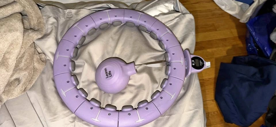 Purple Weighted Hula Hoop for Exercise - Pickup at Prospect Park