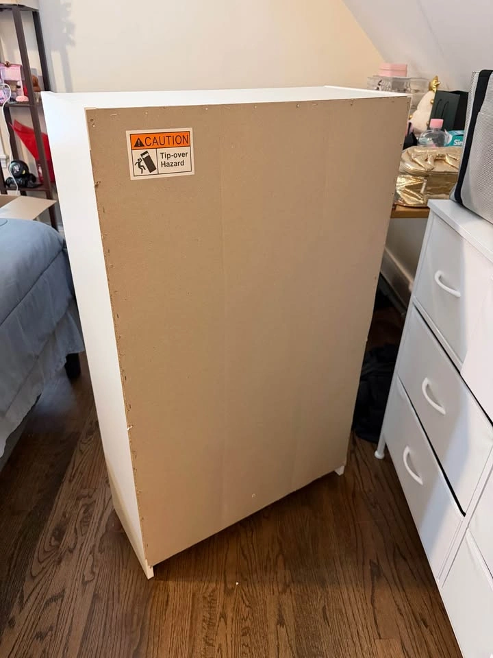 White Storage Shelf - photo 3