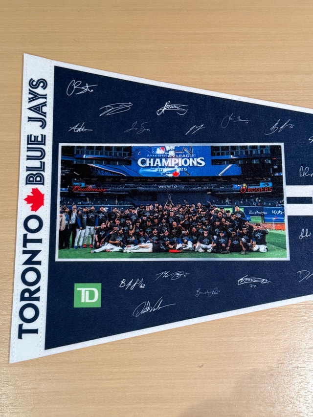 Toronto Blue Jays 2025 American League Champions Pennant - photo 2
