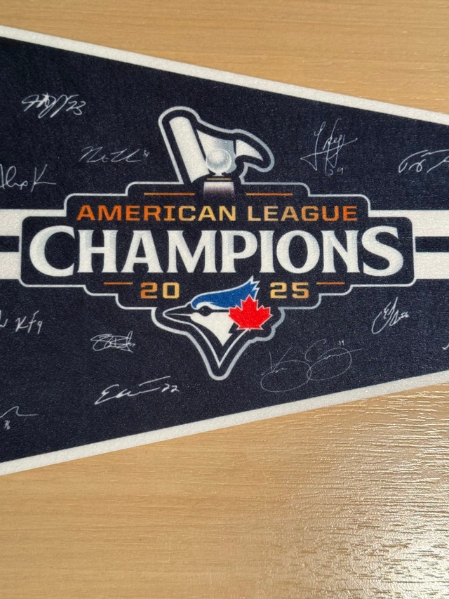 Toronto Blue Jays 2025 American League Champions Pennant - photo 4