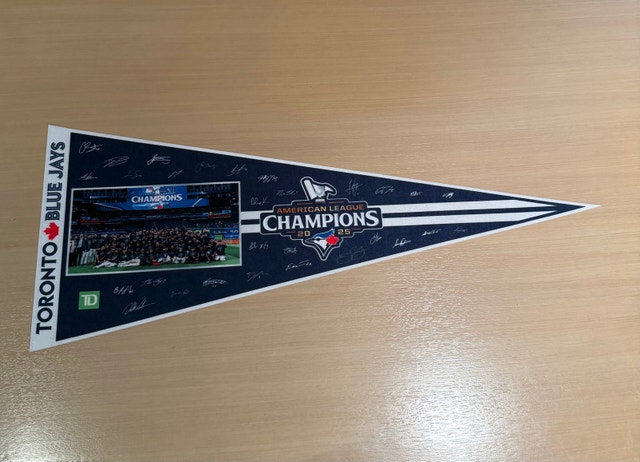 Toronto Blue Jays 2025 American League Champions Pennant - photo 5