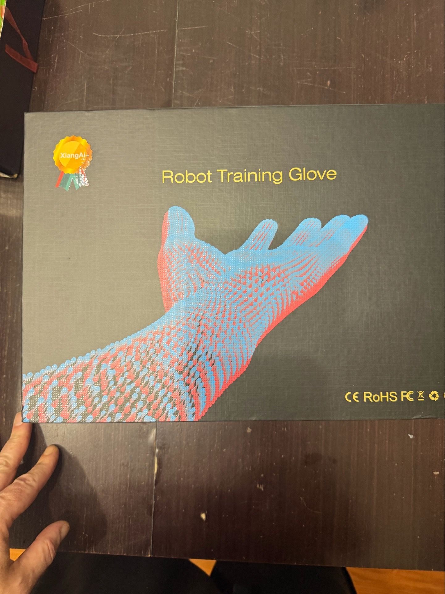 Robot Training Glove Heated Hand Rehabilitation Brace, Size L-L