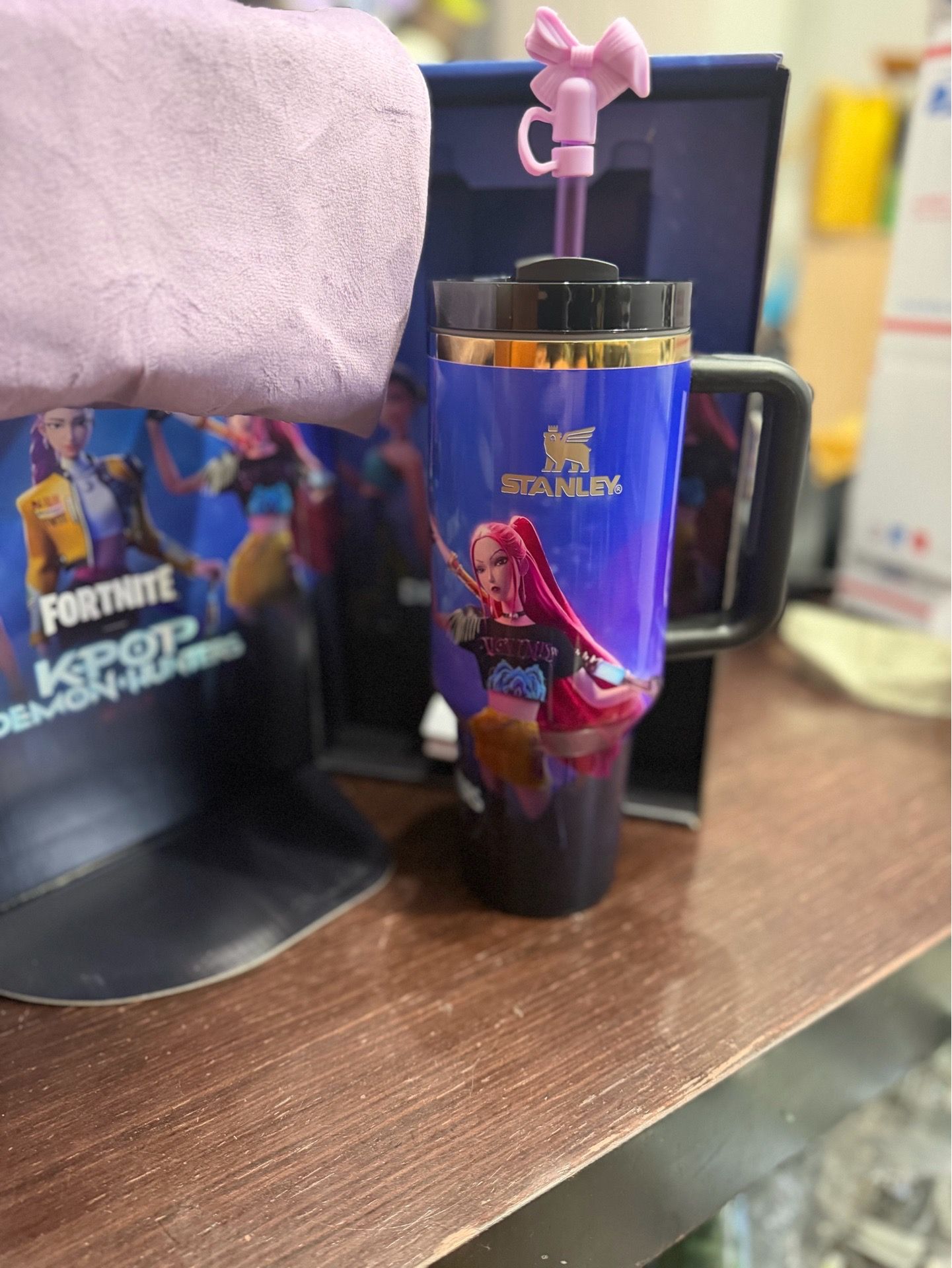 Stanley Custom K-Pop Fortnite Quencher H2.0 40oz Tumbler