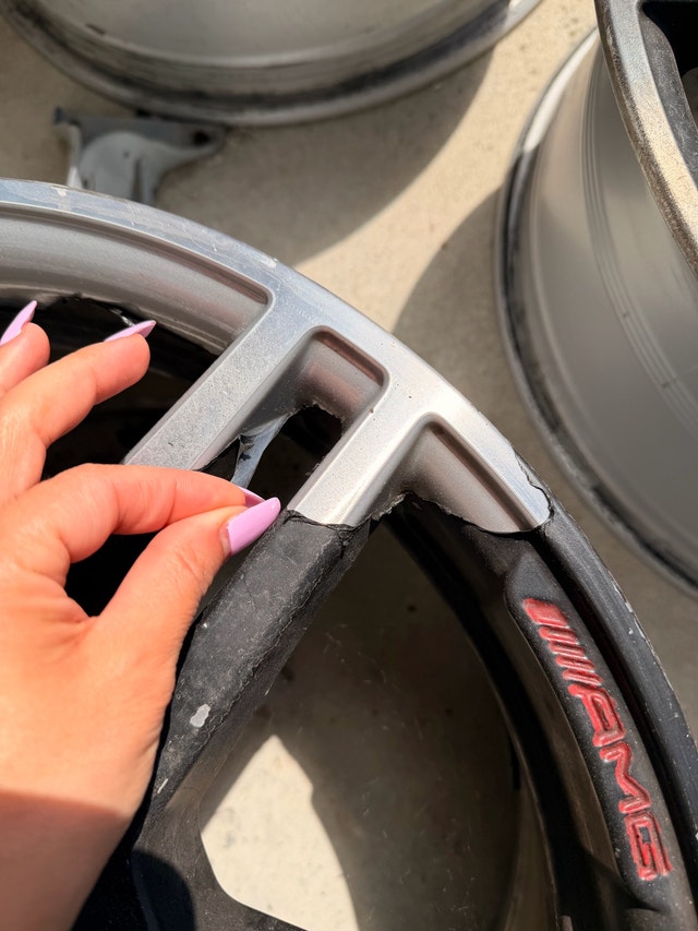 AS IS - 17” Mercedes Benz AMG Rims - photo 5