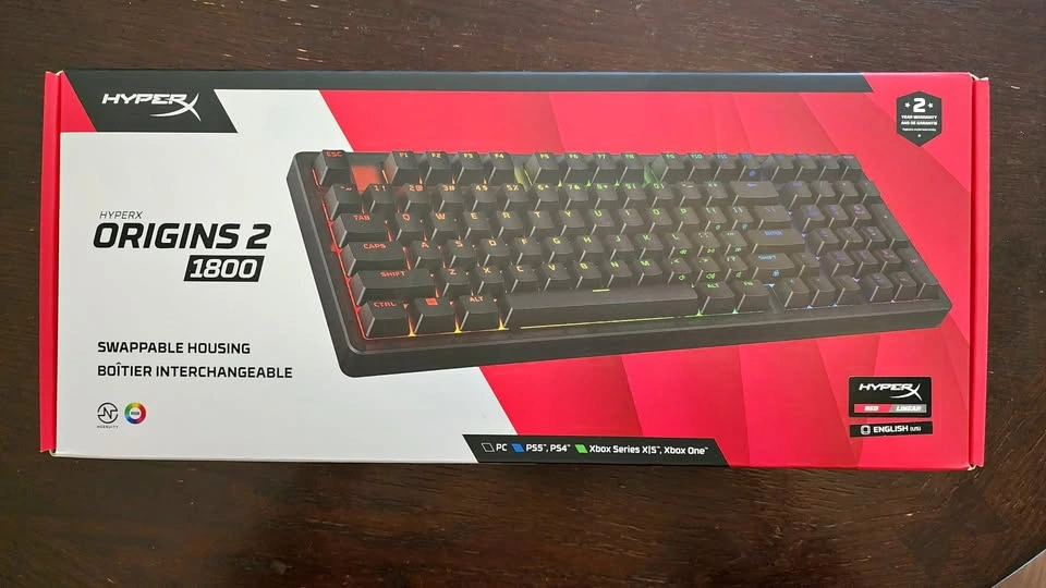 HyperX Origins 2 1800 Gaming Keyboard (BNIB, Sealed)