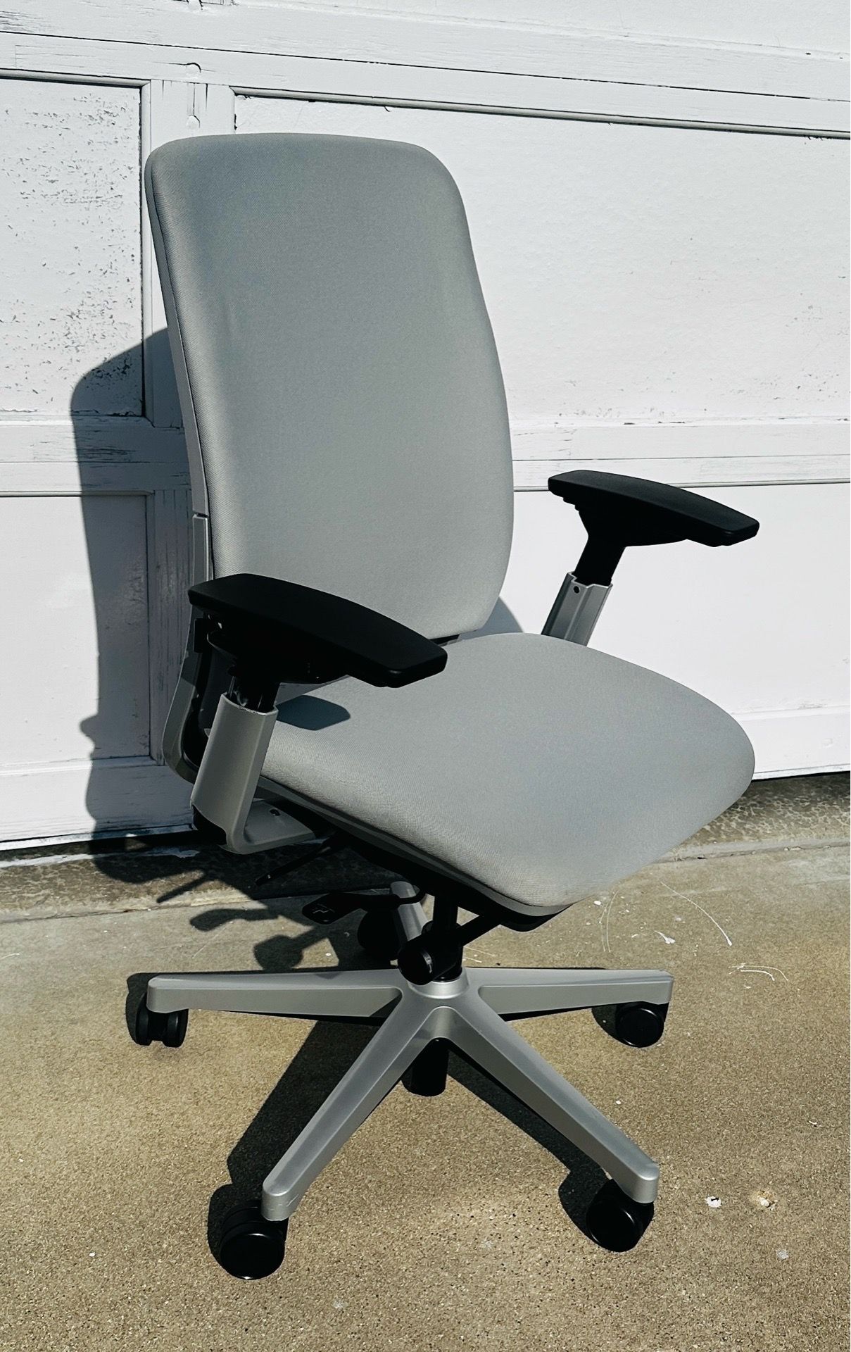 Steelcase Amia Air Ergonomic Office Chair – Grey Fabric