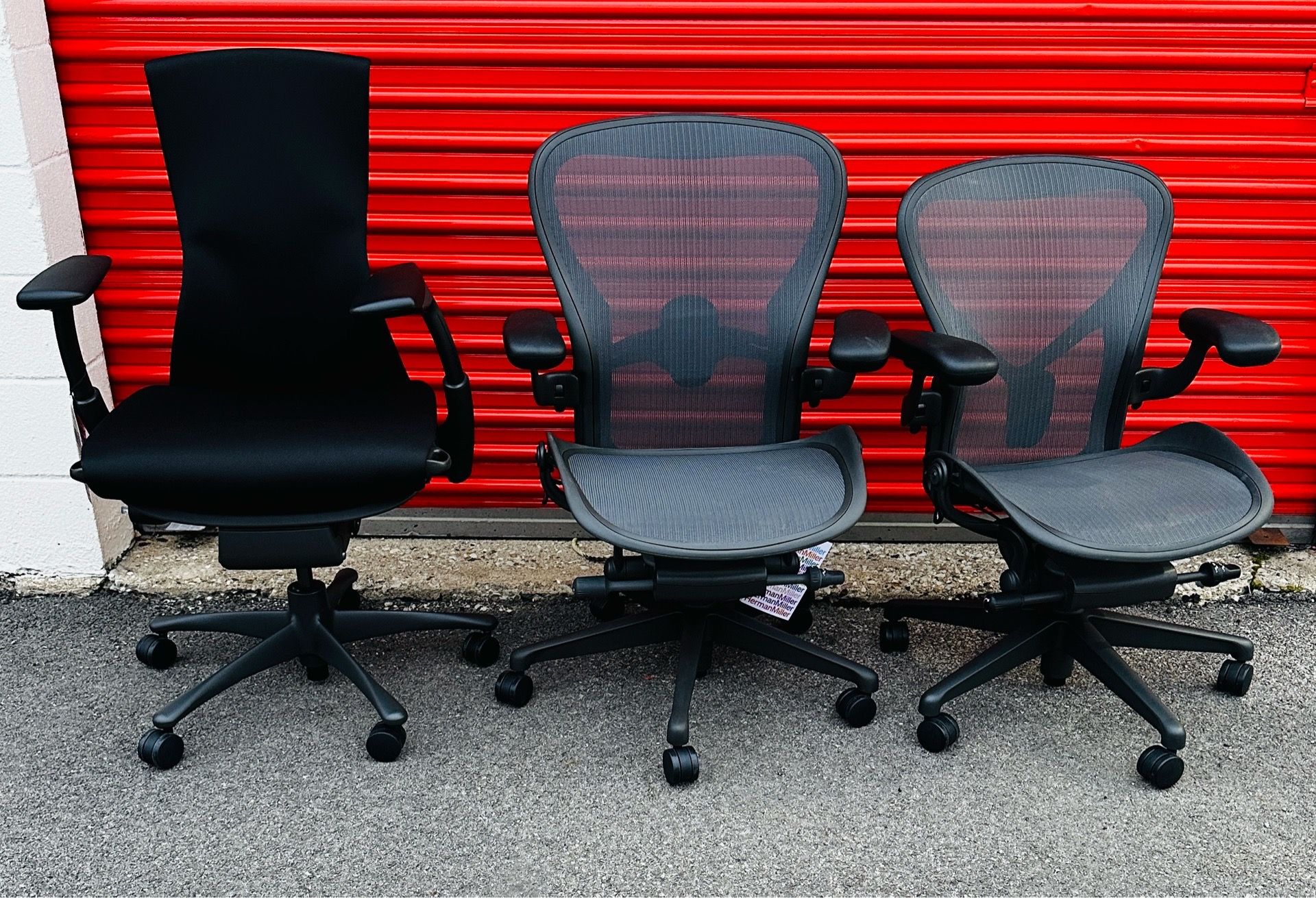 Herman Miller Aeron Remastered & Embody Chairs - New