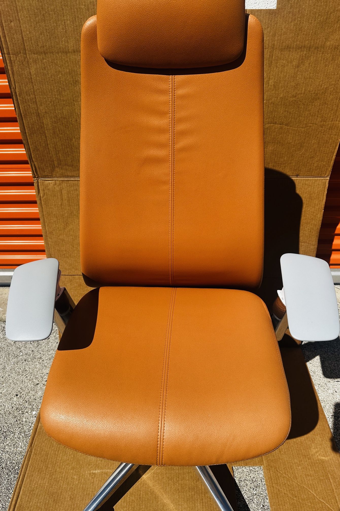 Haworth Fern Office Chair (Leather) – Like New, Never Used