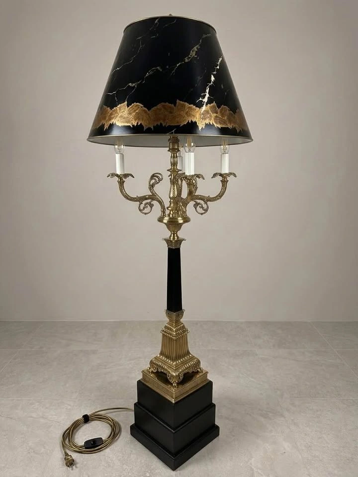 Floor lamp vintage 5 bulb - photo 2