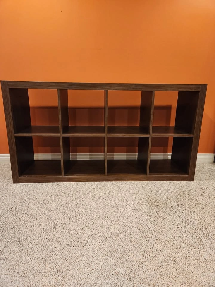 Modular Desk with 2 Cube Bookshelves - photo 5