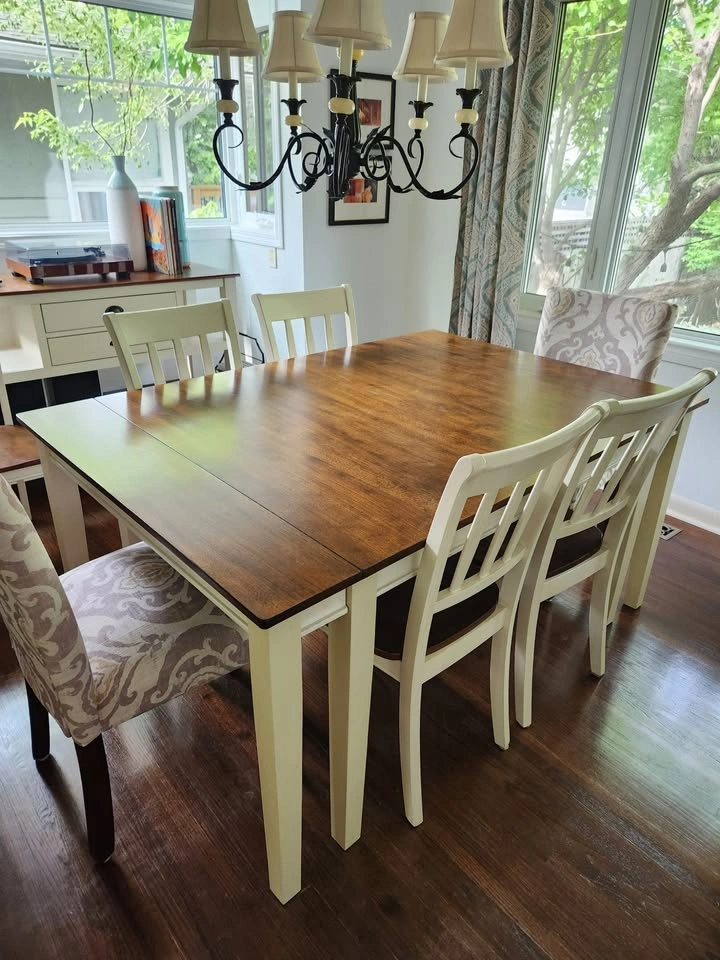 Ashley Dining Set – Table, 12 Chairs & Hutch – Seats 10 - photo 2