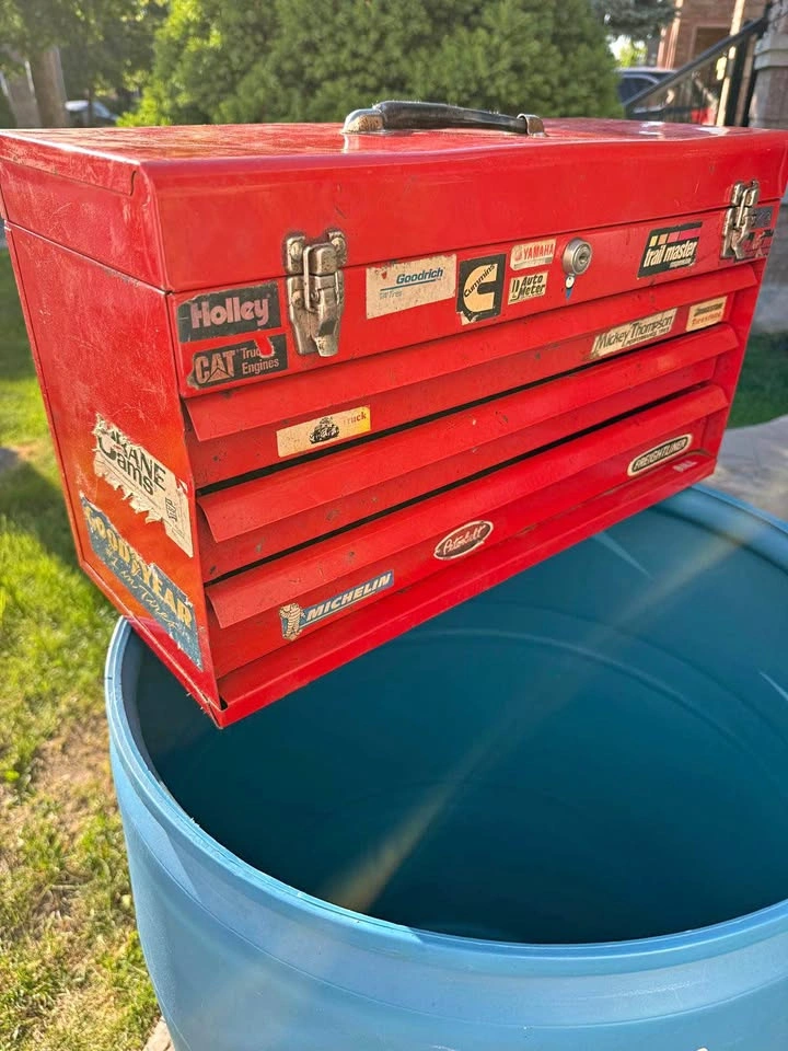 Vintage Snap-On 3-Drawer Tool Box - KRA-53 Classic