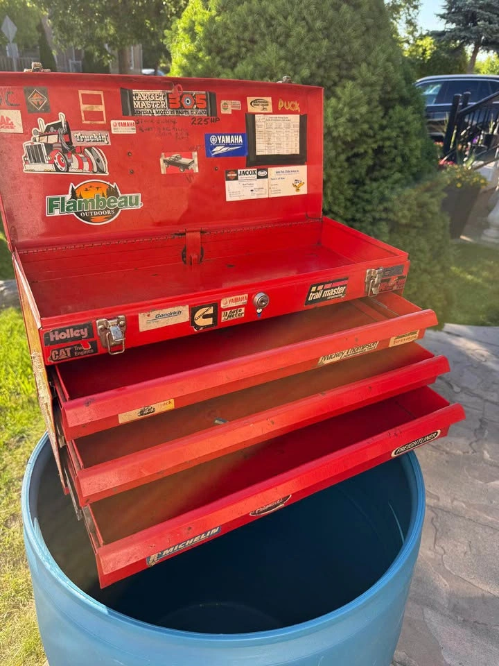 Vintage Snap-On 3-Drawer Tool Box - KRA-53 Classic - photo 4