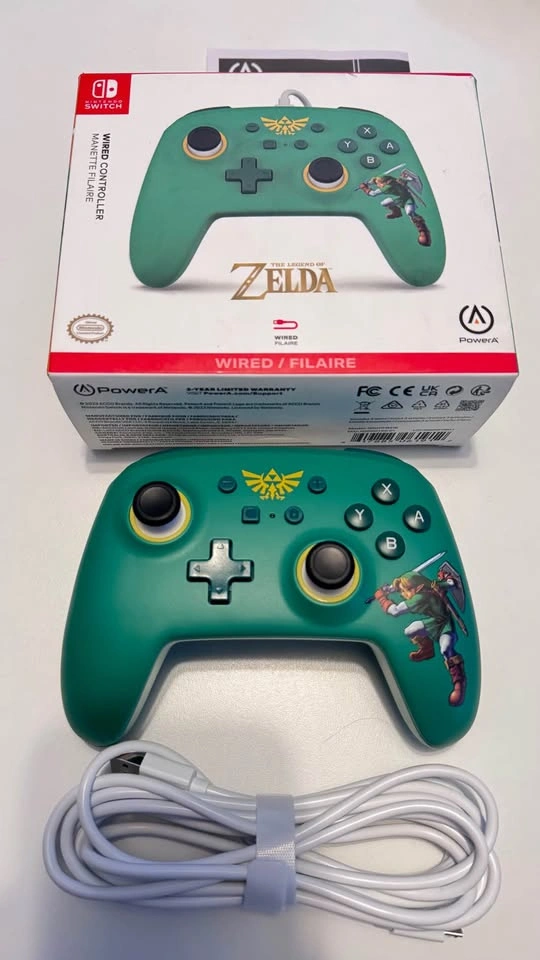 PowerA Wired Controller for Nintendo Switch Legend of Zelda - photo 2