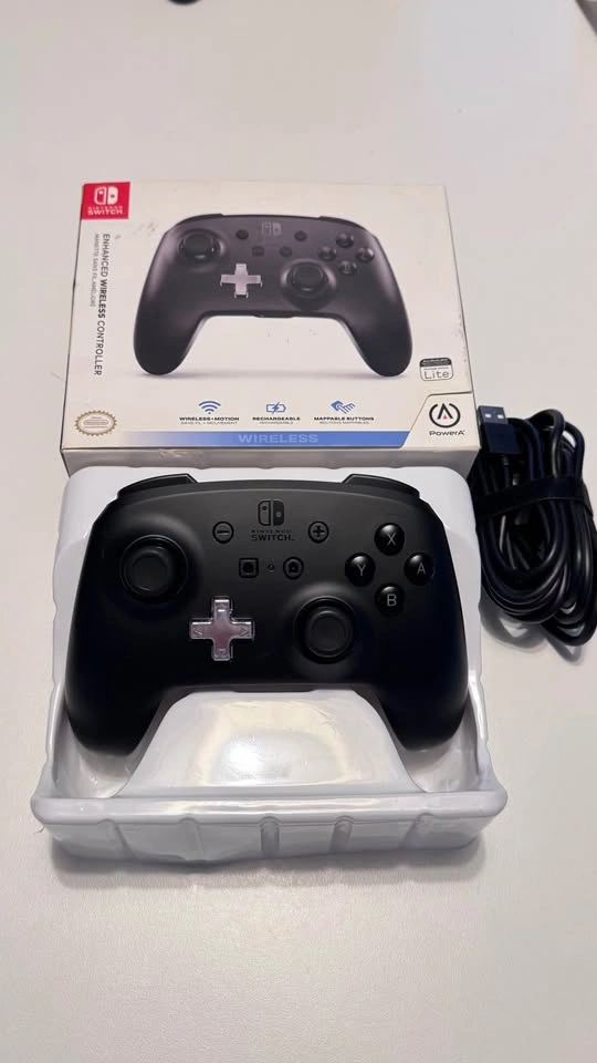 New - PowerA Enhanced Wireless Controller for Nintendo Switch - photo 2