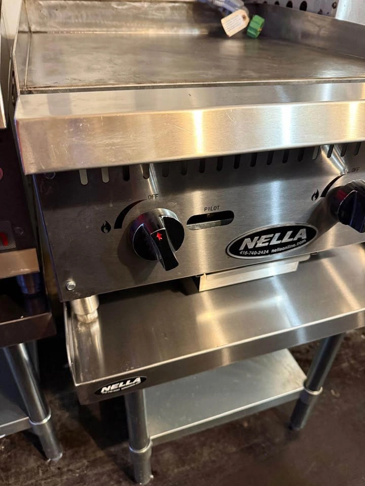 commercial countertop gas griddle manufactured by Nella - photo 4
