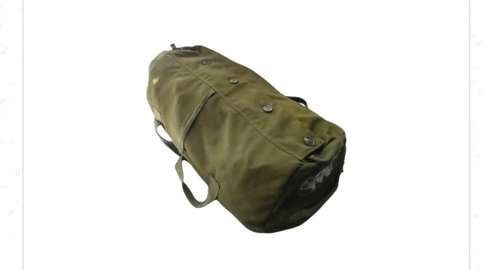 Military Style Canvas Duffel Bags (Heavy Duty) – Set of 2 - photo 3