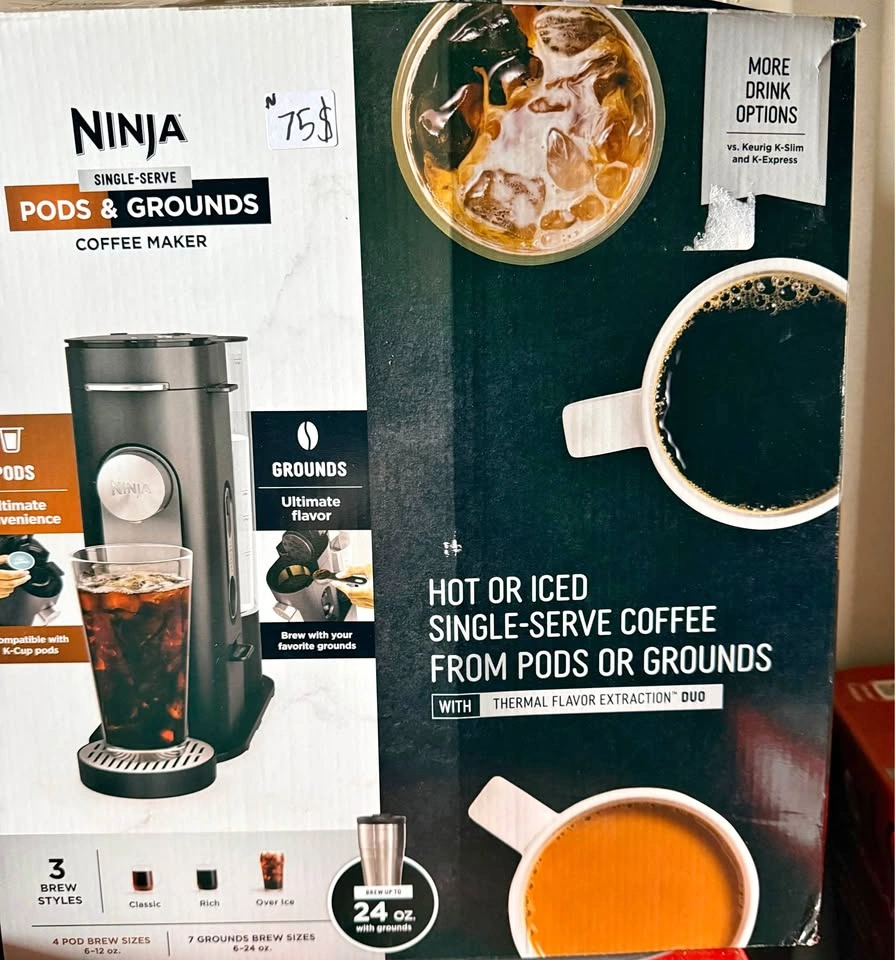 Ninja Single-Serve Pods & Grounds Specialty Coffee Maker