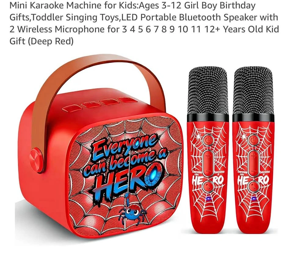 Karaoke Machine for Kids: Ages 3-12