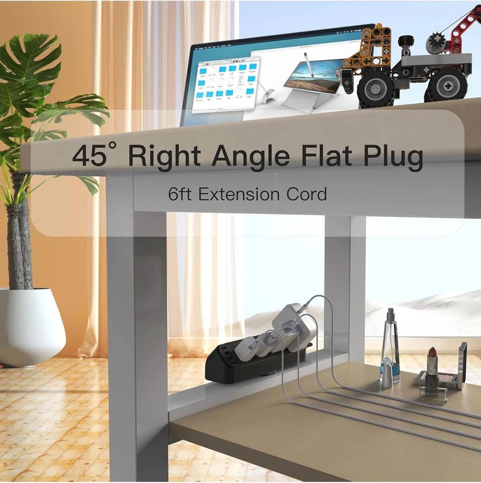 USB Charging Station with Clamp, Desktop Power Strip - photo 3