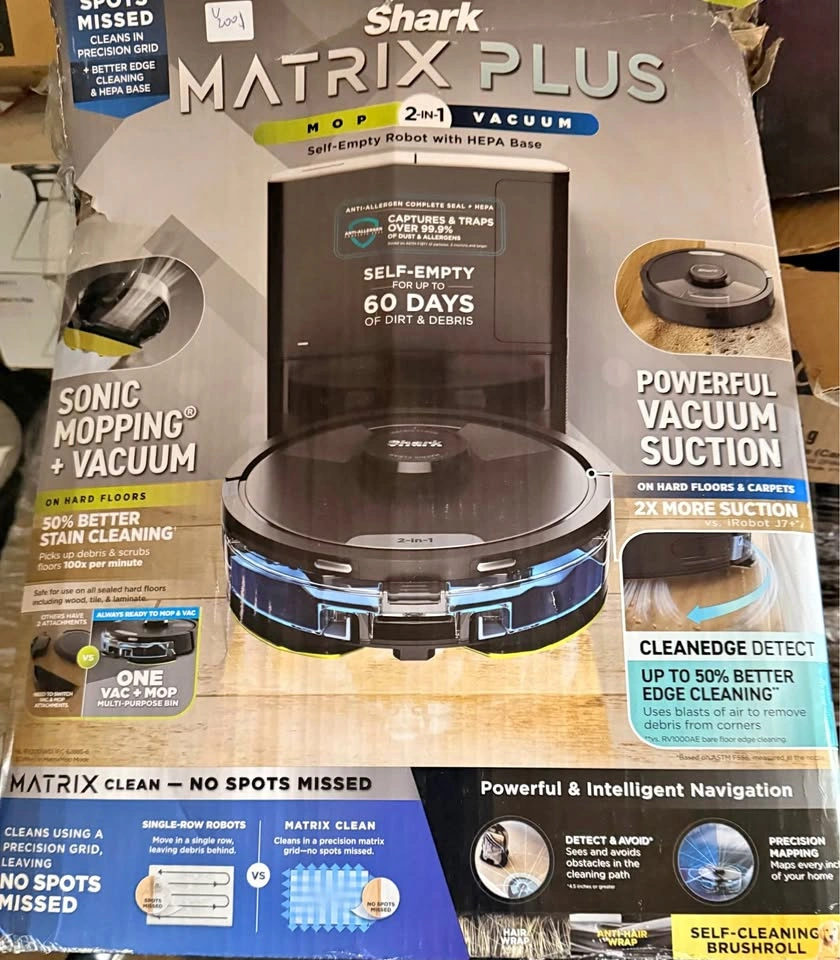 Matrix Plus 2-in-1 Robot Vacuum and Mop