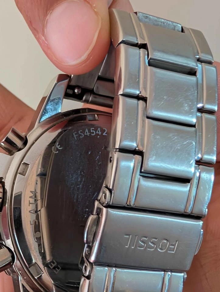 FOSSIL DEAN COLLECTION STEEL WATCH - photo 3