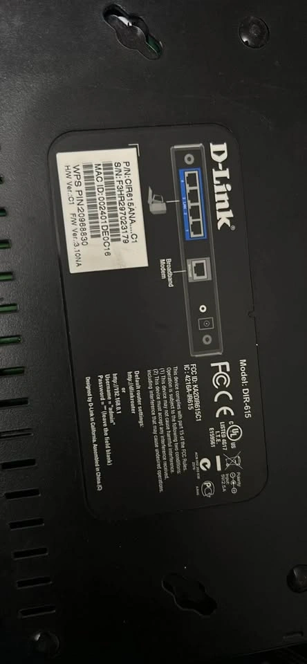 DLINK wireless Router DIR-615 - photo 3