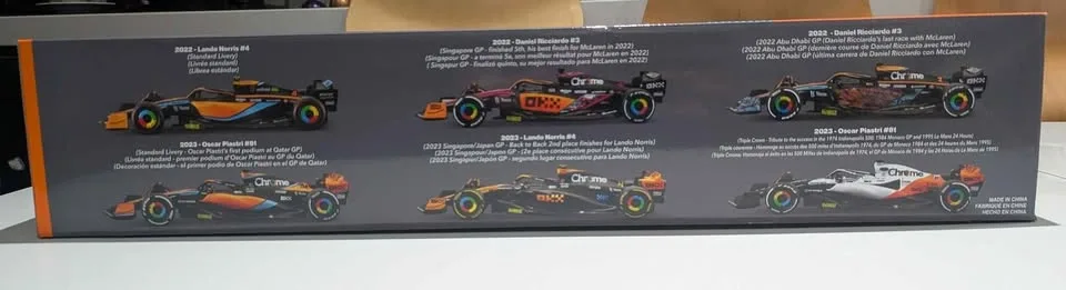 McLaren and Ferrari Burago 1/43 sets - photo 3