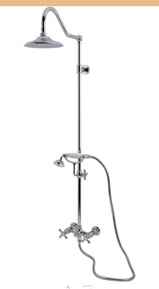 Kingston Brass Kingston Wall Mount Rain Drop Shower System - photo 2