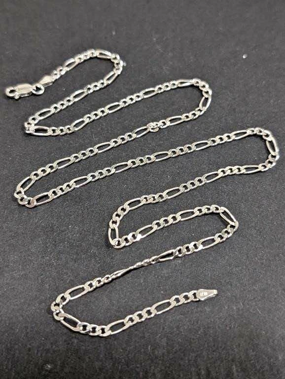 Italian Necklace 21" Silver(8g)