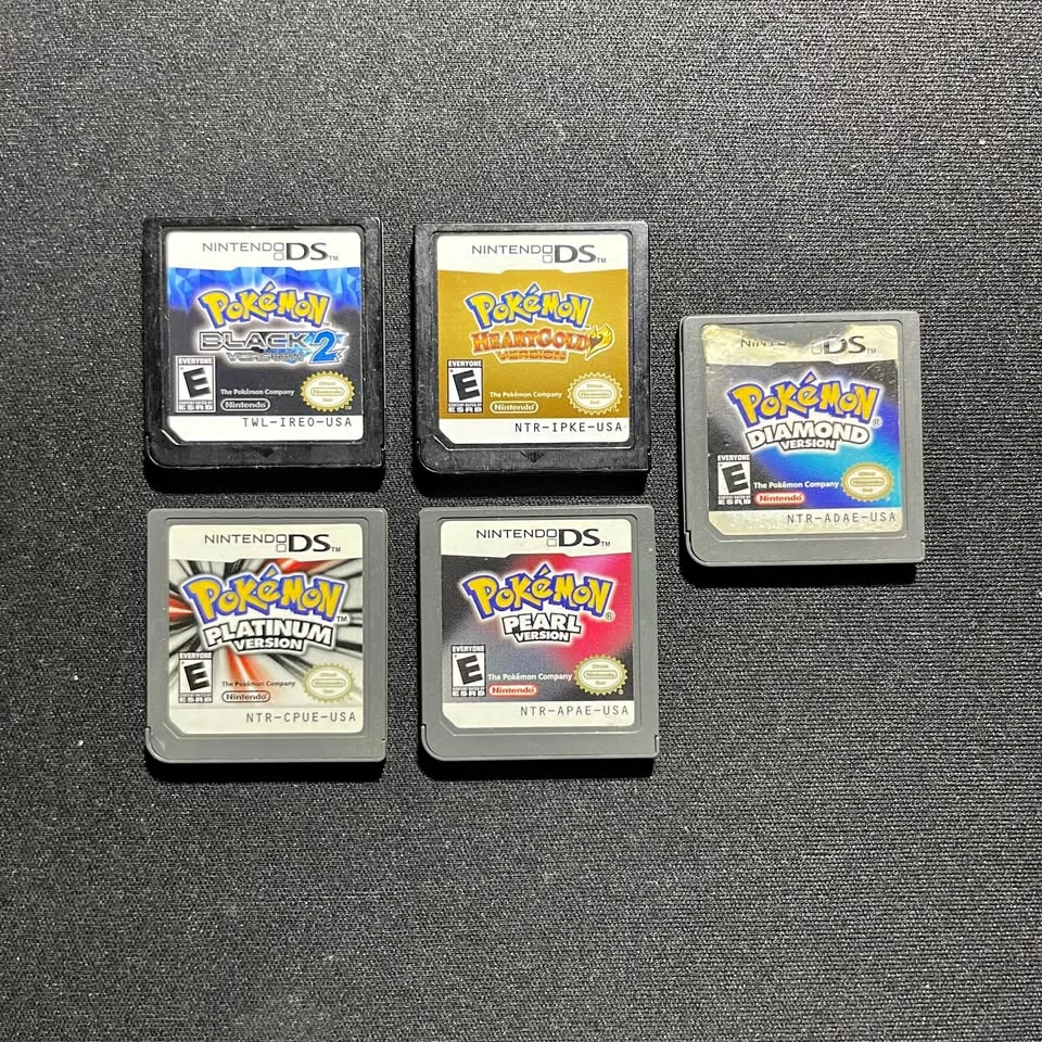 Authentic Pokemon DS Games