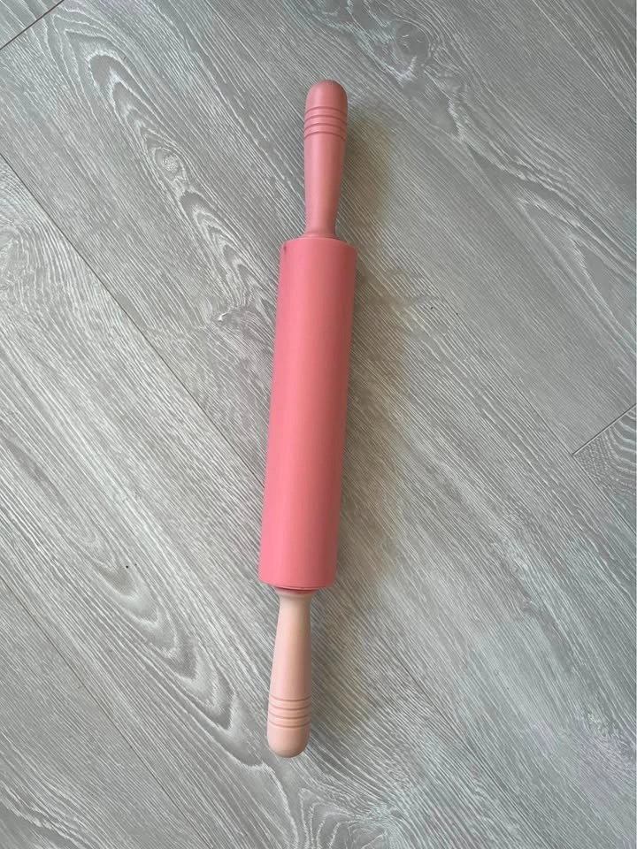 Pink silicone Rolling Pin