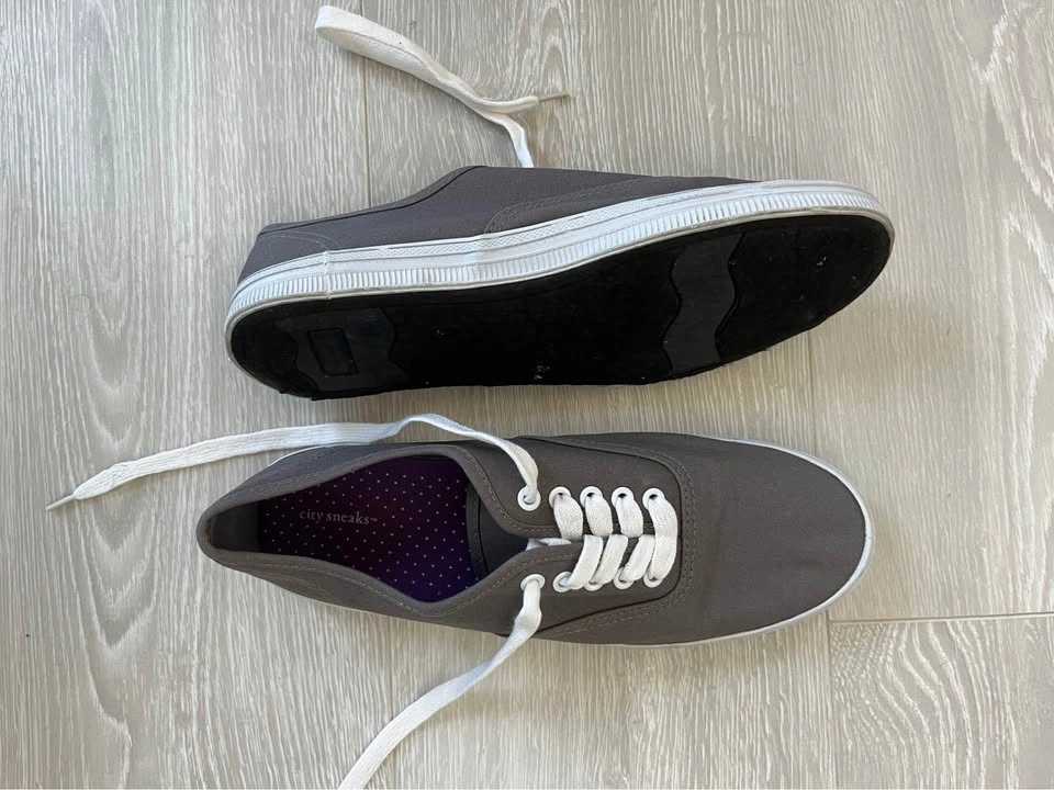 Canvas Sneakers City Sneaks Gray - photo 2