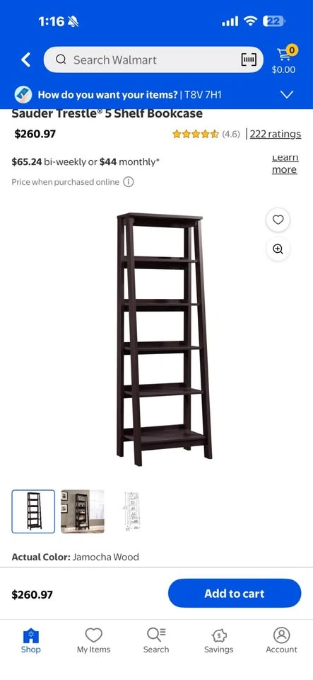 2 Ladder Shelves / Bookcases - photo 3