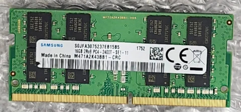 Samsung 16GB DDR4 PC4-2400 MHz Laptop Ram ** Brand New **