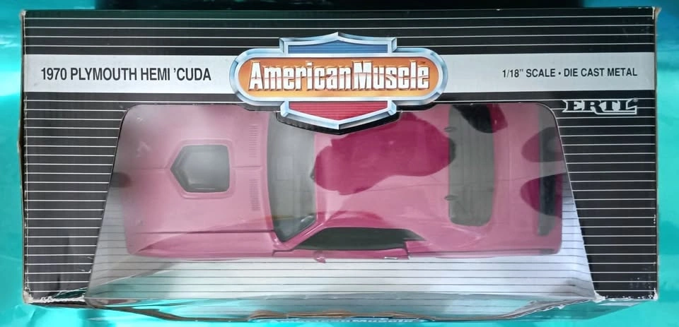 American Muscle 1970 Plymouth Hemi 'Cuda - ERTL - 1:18 Die Cast - photo 3