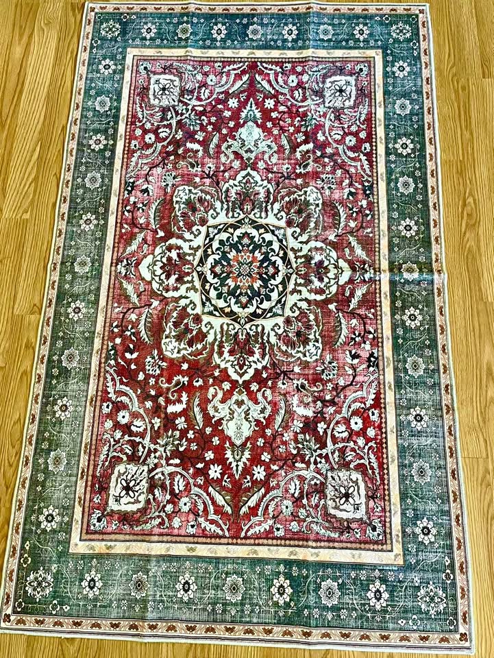 Brand New 3x5 ft Washable Rug - Cozy, Non Slip - Great Deal!
